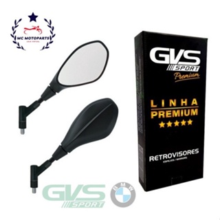 Retrovisor GVS BMW F800 Haste Giro 360 Lente Convexa Fumê  Rosca Padrão Yamaha em Oferta na Shopee