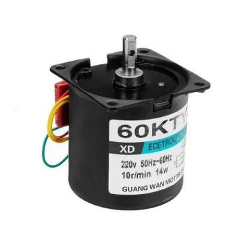 Motor Ac Sincrono C/ Reducao  60ktyz 220v 10rpm 70kgf.cm