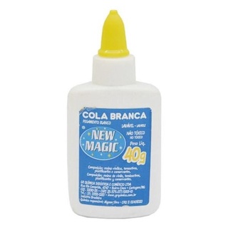 Cola Branca New Magic 40 Gramas