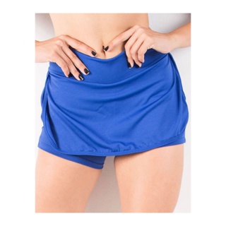 Short Saia Fitness WLS Modas Feminino Suplex Liso Curto Academia Moda Tapa Bumbum em Oferta na Shopee
