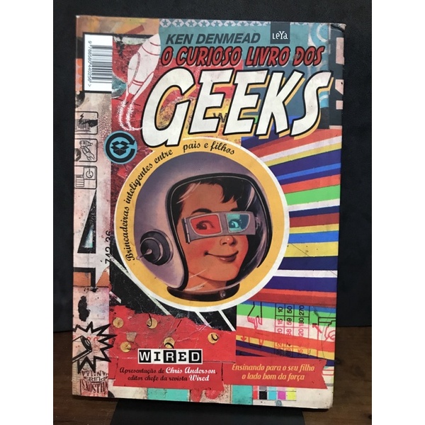 cs0312- O curioso livro dos Geeks. brincadeiras inteligentes pais e filhos.