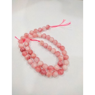 Pedra Jade Pêssego 8mm / 6mm. em Oferta na Shopee