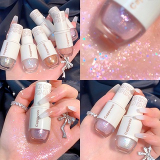 Sombra Líquida Perolada Fina Flash Iluminador Urso Boliche Maquiagem Cosmético Feminino