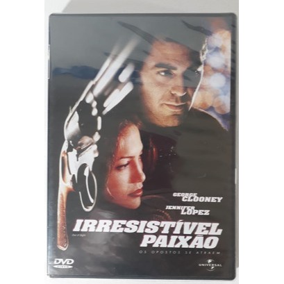 DVD Irresistível Paixão com Jennifer Lopez e George Clooney Novo