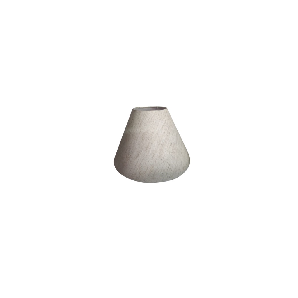Cúpula de abajur 10x25x17 Tecido Linho Luminaria