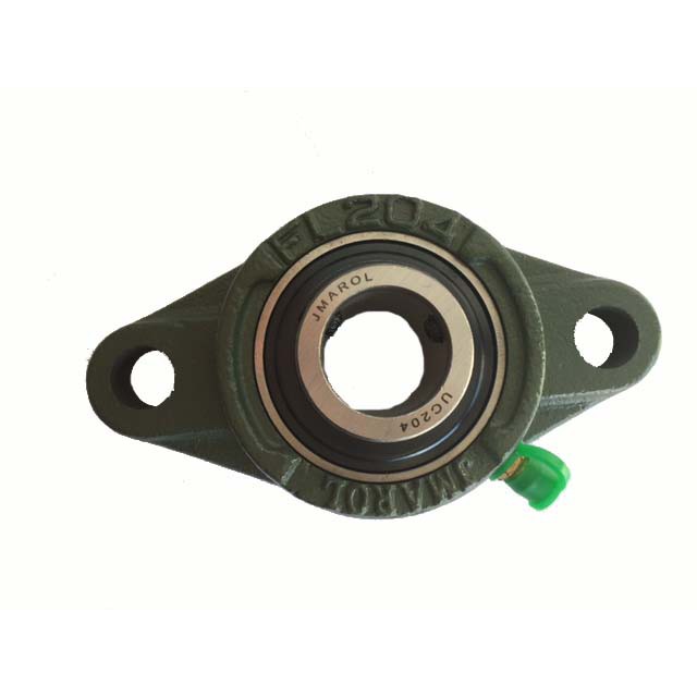 Kit com 2 Mancais FL-205 com Rolamento UC-205 para eixos de 25mm