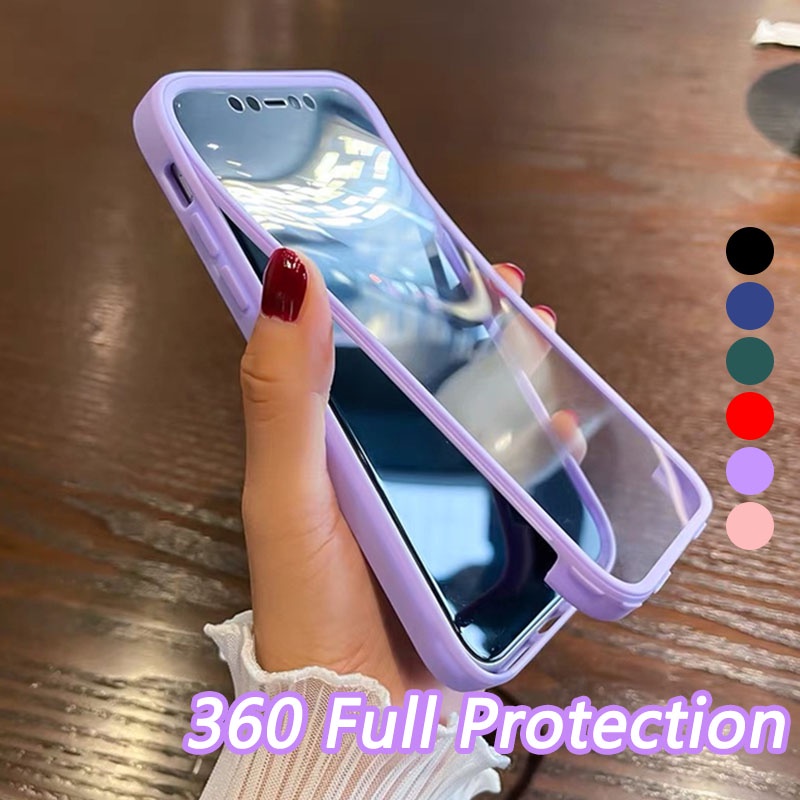 Para Samsung A14 A54 A34 A24 S23FE S23FE S23 FE Plus S23 Ultra S23 + 5G Capa Protetora 360 De Corpo Inteiro Frente +