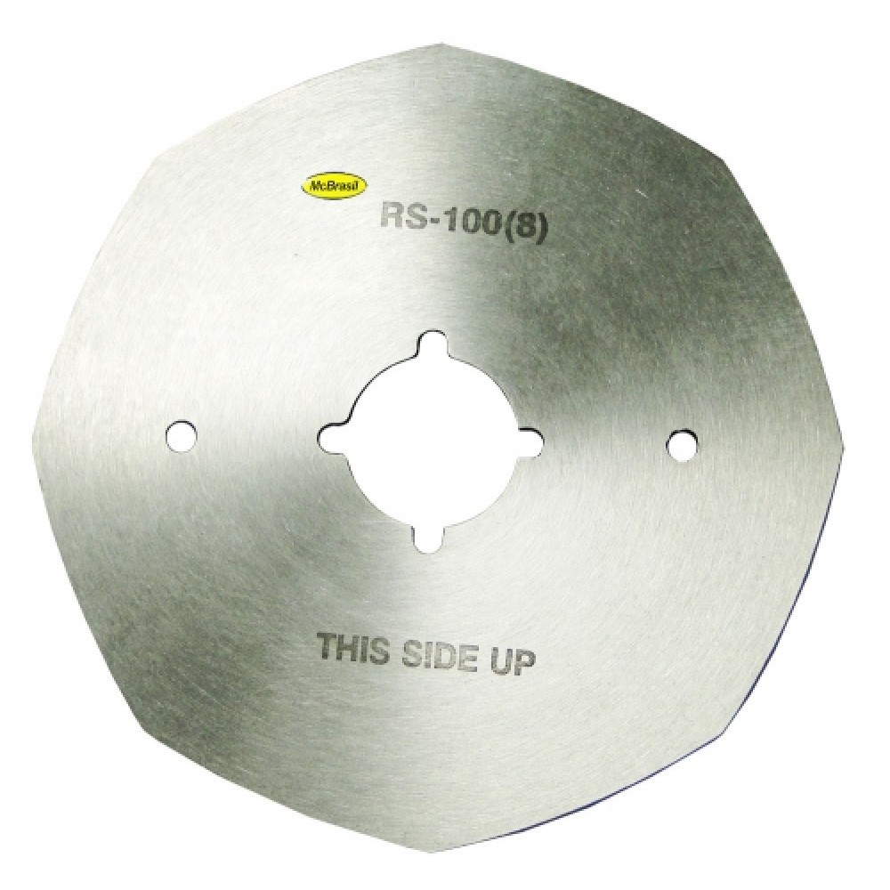 Disco 4 Polegadas Oitavado para Máquina de Cortar Tecidos S135 E RC100 881170