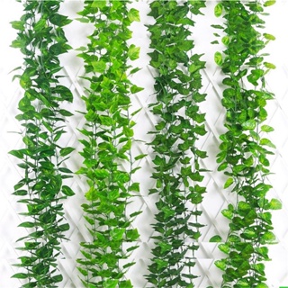27 Metros de Flores Artificiais Para Decoração Trepadeira Hera Kit 12 Correntes Arranjos Muro Inglês Jardim Vertical em Oferta na Shopee