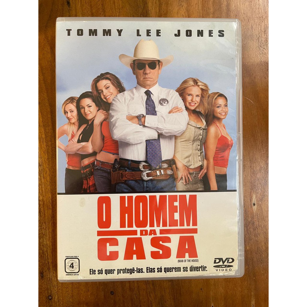 DVD O Homem Da Casa Tommy Lee Jones Shopee Brasil