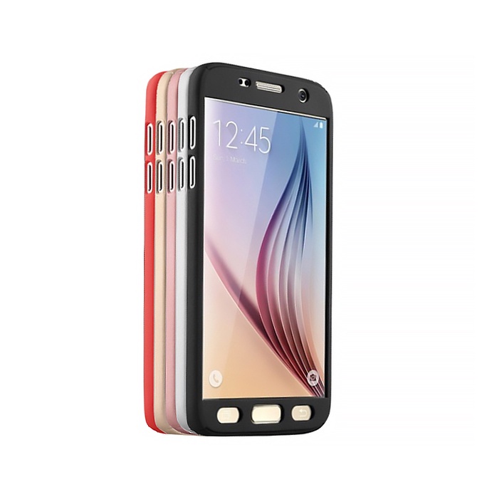 Capinha Samsung Galaxy S7 5,1" 360° Frente Verso + Película de Vidro