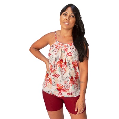 Blusinhas Feminina Estampada Regata Alcinha Viscose