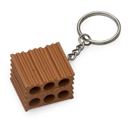 Kit 30 Un. Chaveiro Bloco Em Formato De Tijolinho Tijolo em Oferta na Shopee