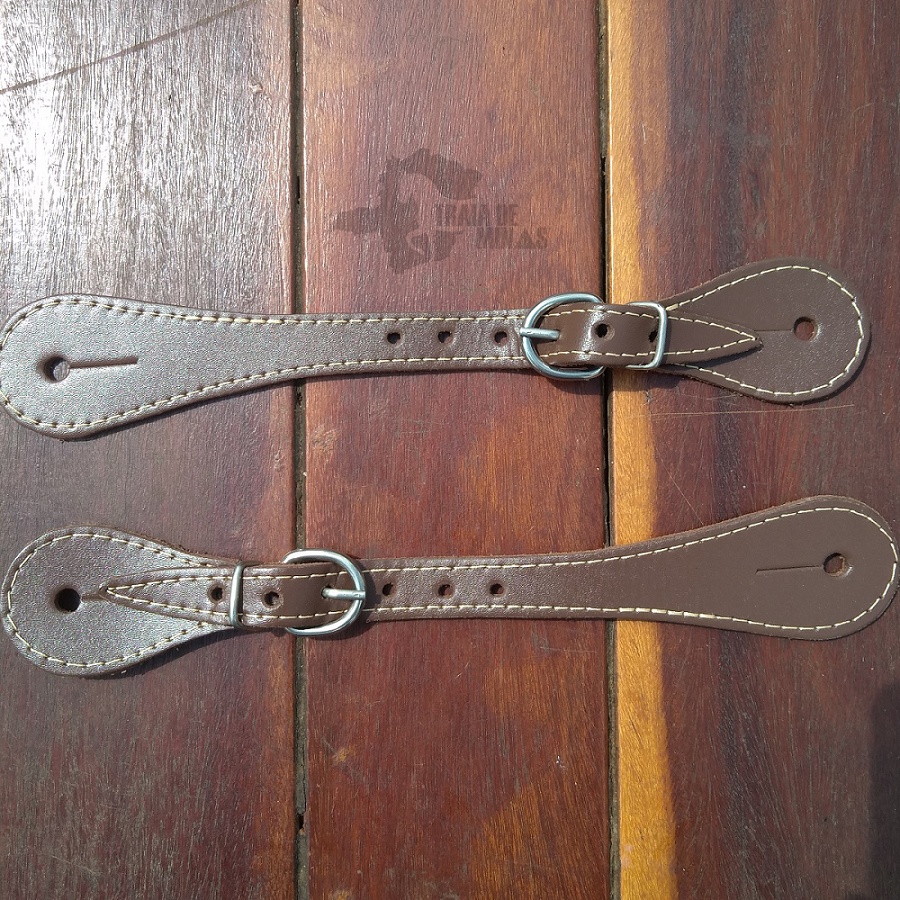 Acessórios country correia de espora quarto de milha simples fabricação propria melhor preço