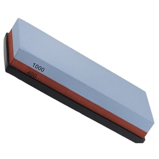Pedra Afiar Amolar Dupla Face Granulacao 1000 400 Faca Kit King Afiador de Facas Churrasco Amolador