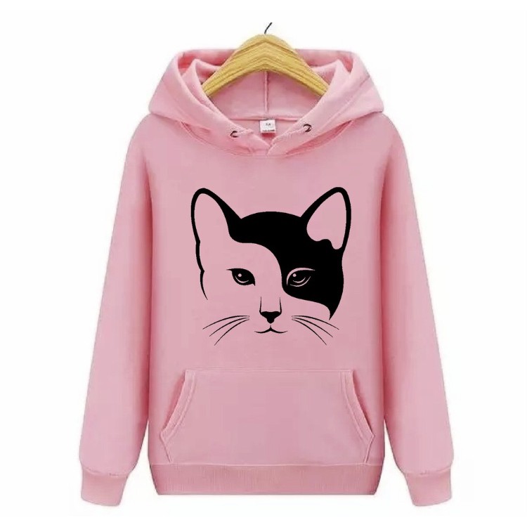 Blusa moletom canguru Gato Cat Tumblr