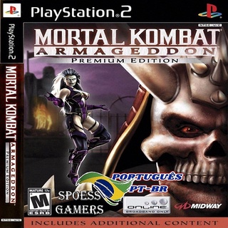 Mortal Kombat Armageddon Premium Ps2 Português