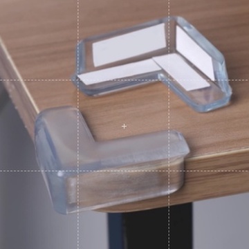 Protetor Cantoneira Quina Mesa Vidro Madeira Kit 04 (SA3030)