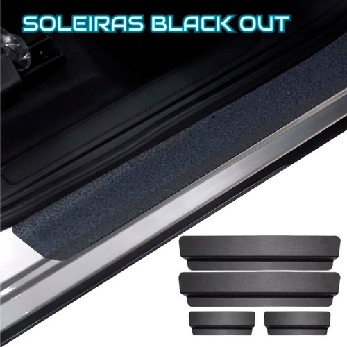 Soleiras Black Out 4 Peças Mitisubishi Lancer