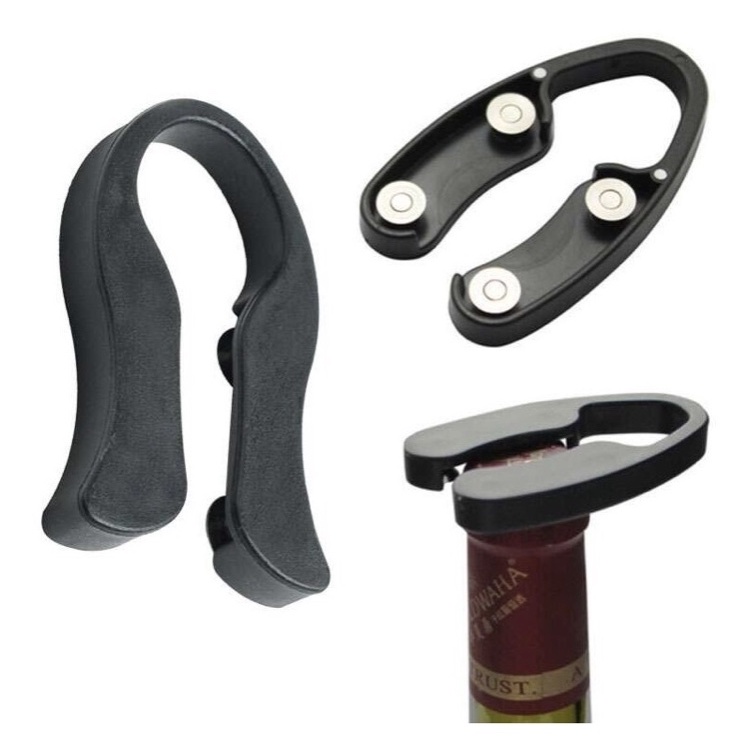 Cortador De Lacre Para Vinho 7 x 4,5 cm Preto