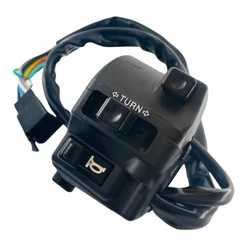 Punho Esquerdo Titan 150 Esi Esd Es 2004 A 2008 Fan 125 Es 2009 Á 2013 Completo Chave Luz