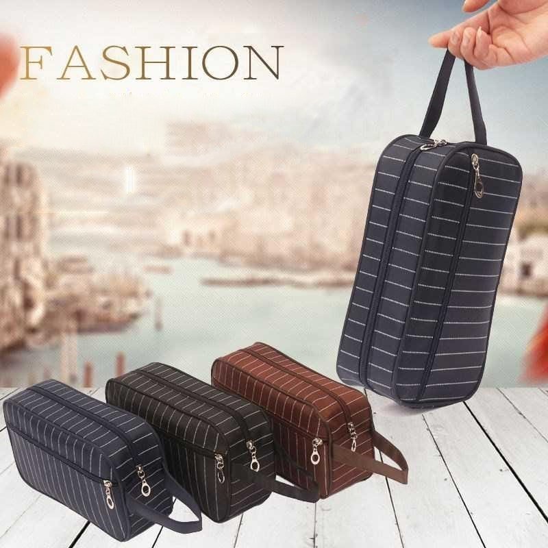 Necessaire Masculina Couro Viagem Organizador de Mala em Promoção na  Americanas