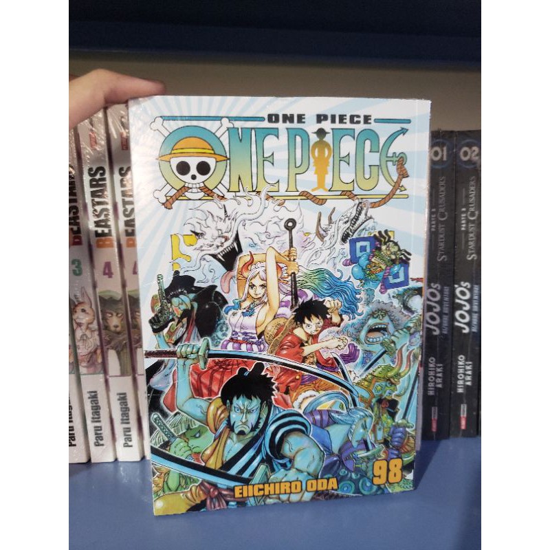 Manga One Piece Vol 98 Shopee Brasil