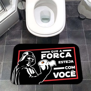 Tapete Emborrachado para Quarto, Sala e Entrada - 35X60 - 2mm - QUE A FORÇA