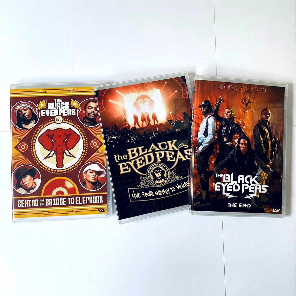 DVD The Black Eyed Peas Live From Sydney To Vegas The End World Tour Behind The Bridge To Elephunk