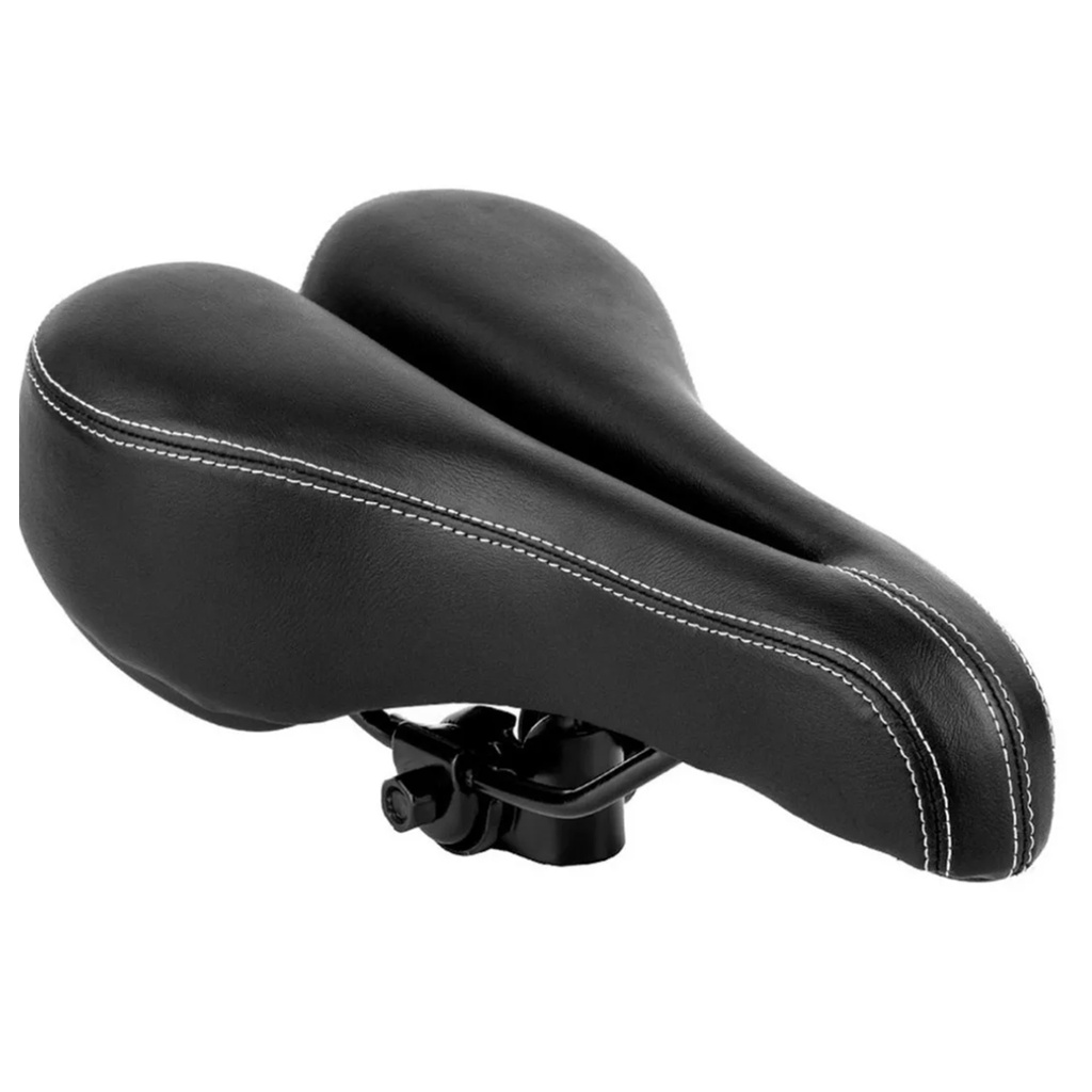 Banco Selim Vazado Biketec Mtb Preto Confortável