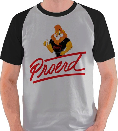Camiseta Proerd Leão Meme Camisa Blusa Raglan