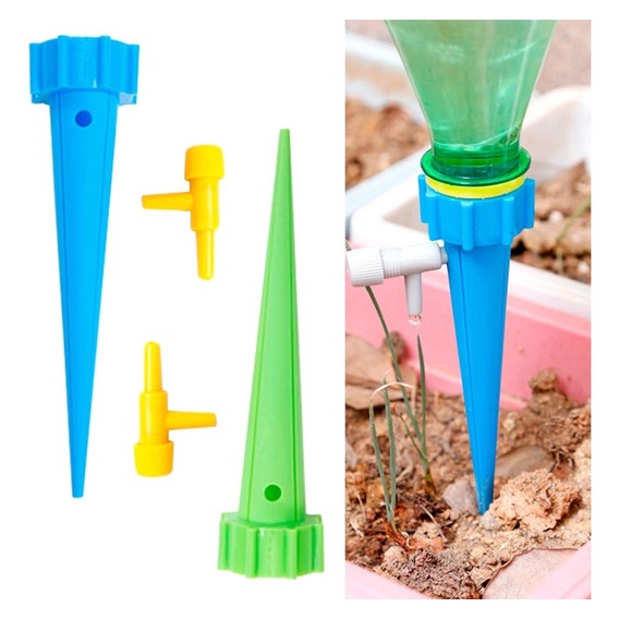 Gotejador Irrigador de Plantas Regulável Dosador de Jardim