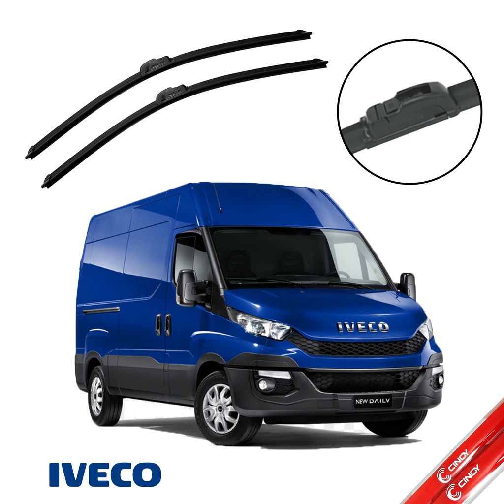 Par Palheta Limpador Parabrisa Dianteiro Iveco Daily 2002 2003 2004 2005 A 2020