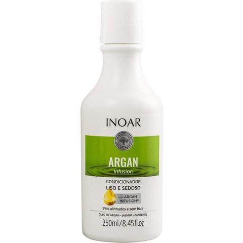 Inoar Argan Infusion Liso e Sedoso Condicionador 250ml em Oferta na Shopee