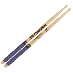Par De Baquetas Com Grip 5b Liverpool Sensation Grip Series Bateria EVA 5BM
