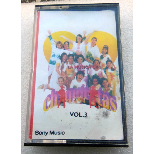 Fita Cassete K7 La Música De Chiquititas Vol 3 Original 1997 - Importada Argentina