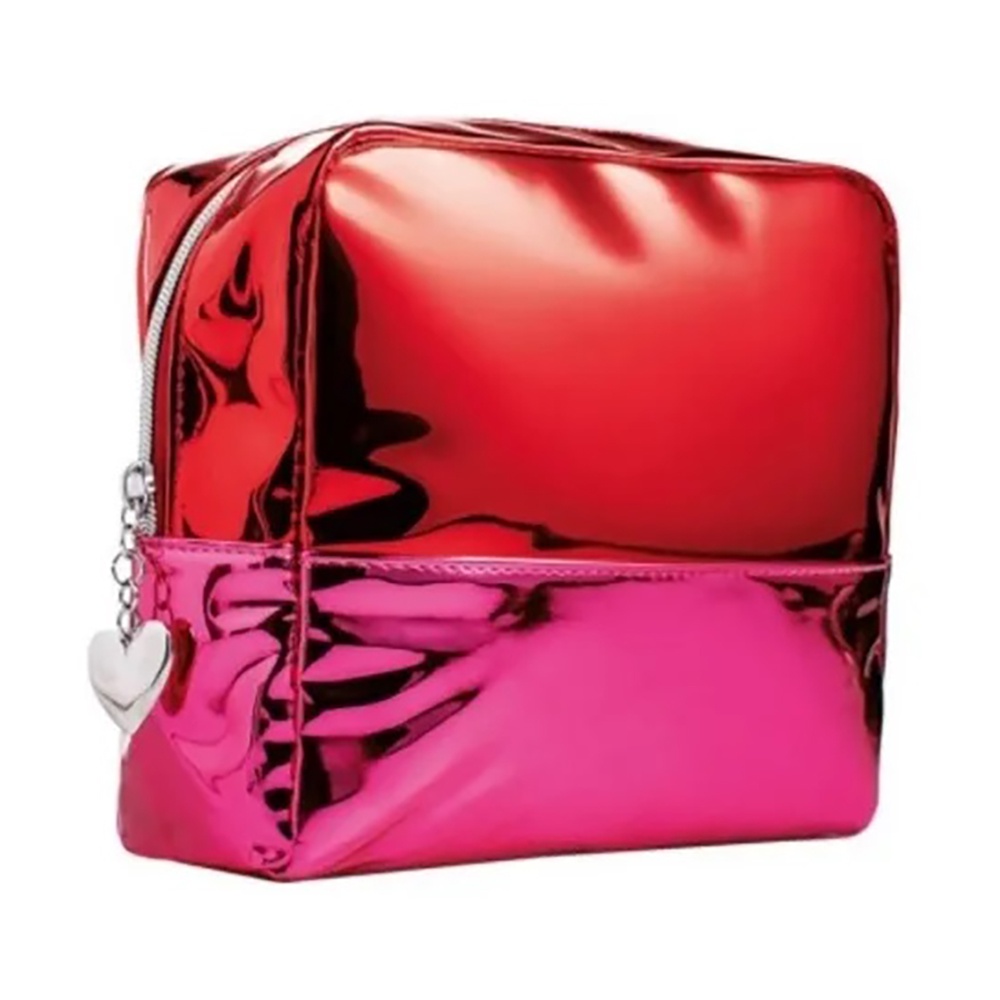 Necessaire Natura Vermelho/Rosa Humor | Shopee Brasil