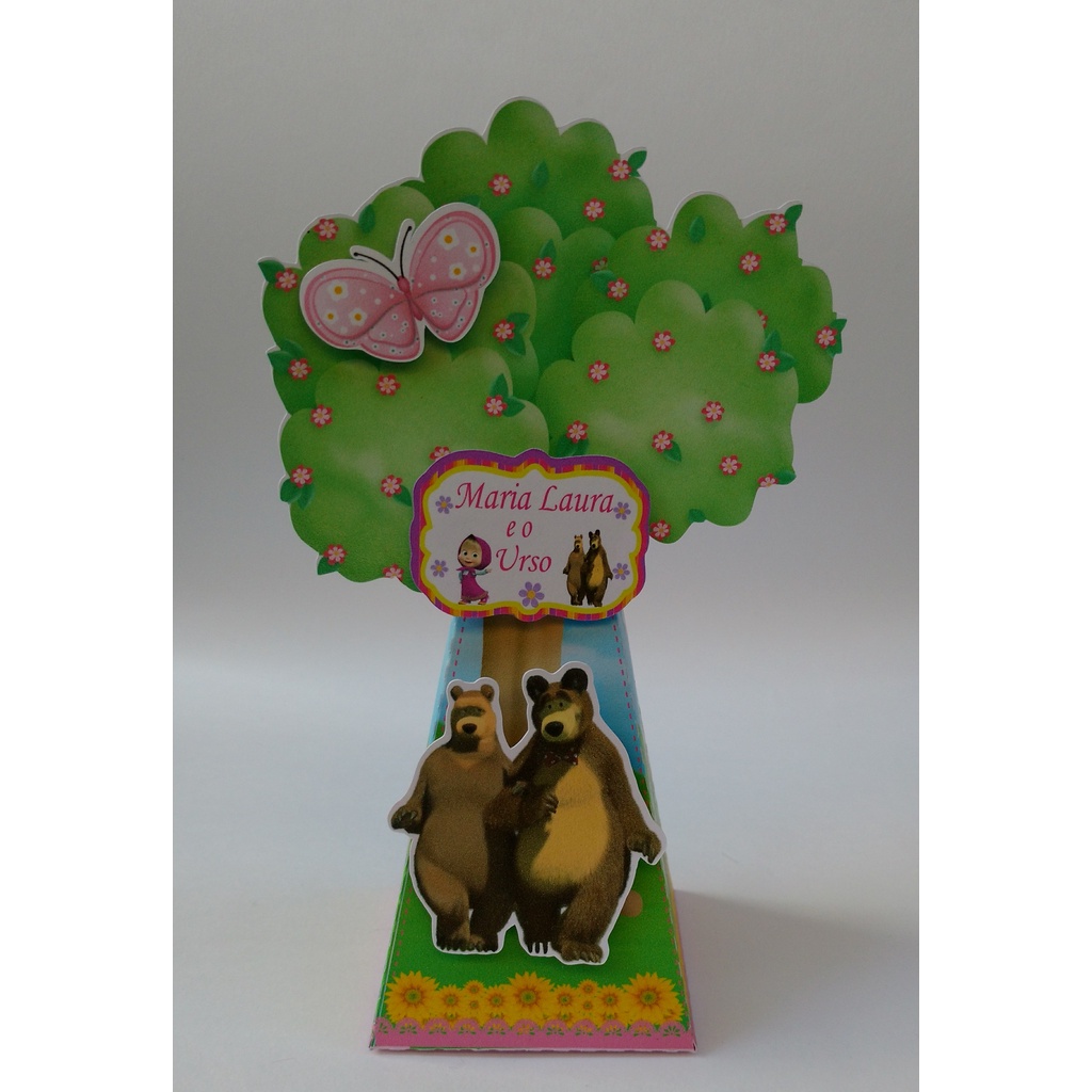 10 Caixas Pirâmides 3d Personalizadas- Lembrancinha de aniversário infantil