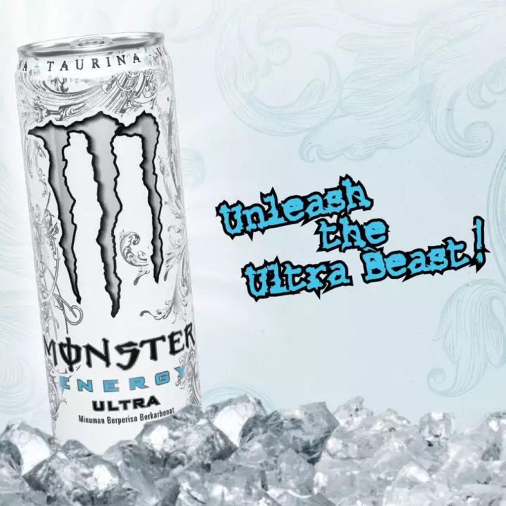Energético Monster Ultra Famoso No Mundo Todo Com Sabor Único E Muita Energia Só Provando Para Saber 473 ML