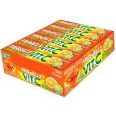 Bala Drops Freegells Vitamina C Citrus 12 X 27,9 334,8g Riclan 7891151039680 em Oferta na Shopee