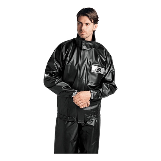 Capa Chuva Motoqueiro Alba Europa Preto Todos Tamanhos TOP