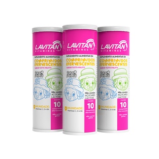 Lavitan Infantil Patati Patatá Efervecente Tuti Frutti 3CX