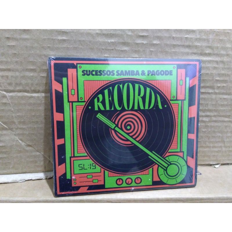 CD RECORDA- SUCESSOS SAMBA E PAGODE (DIGIPACK-LACRADO).
