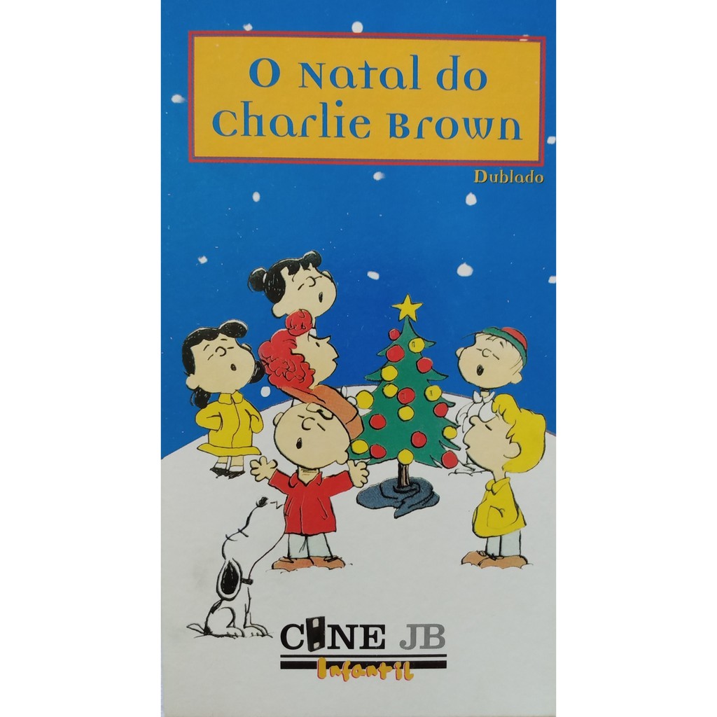 Vhs Dublado O Natal Do Charlie Brown ( Snoopy ) | Shopee Brasil