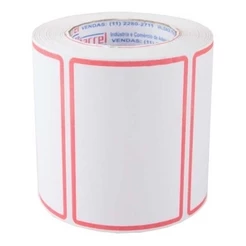 Etiqueta Adesiva Branca Grande Rolo C/333 Etiquetas 85x60mm