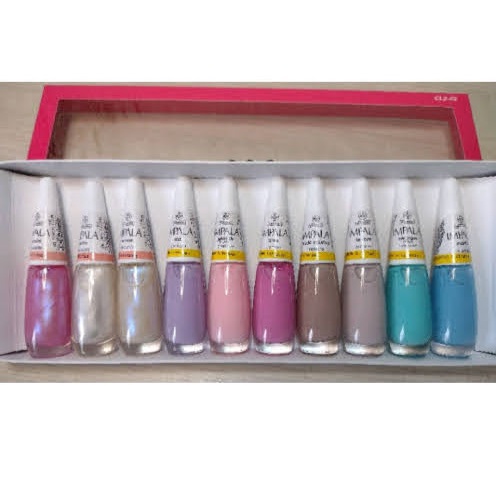 kit com 10 esmaltes Impala os mais vendidos