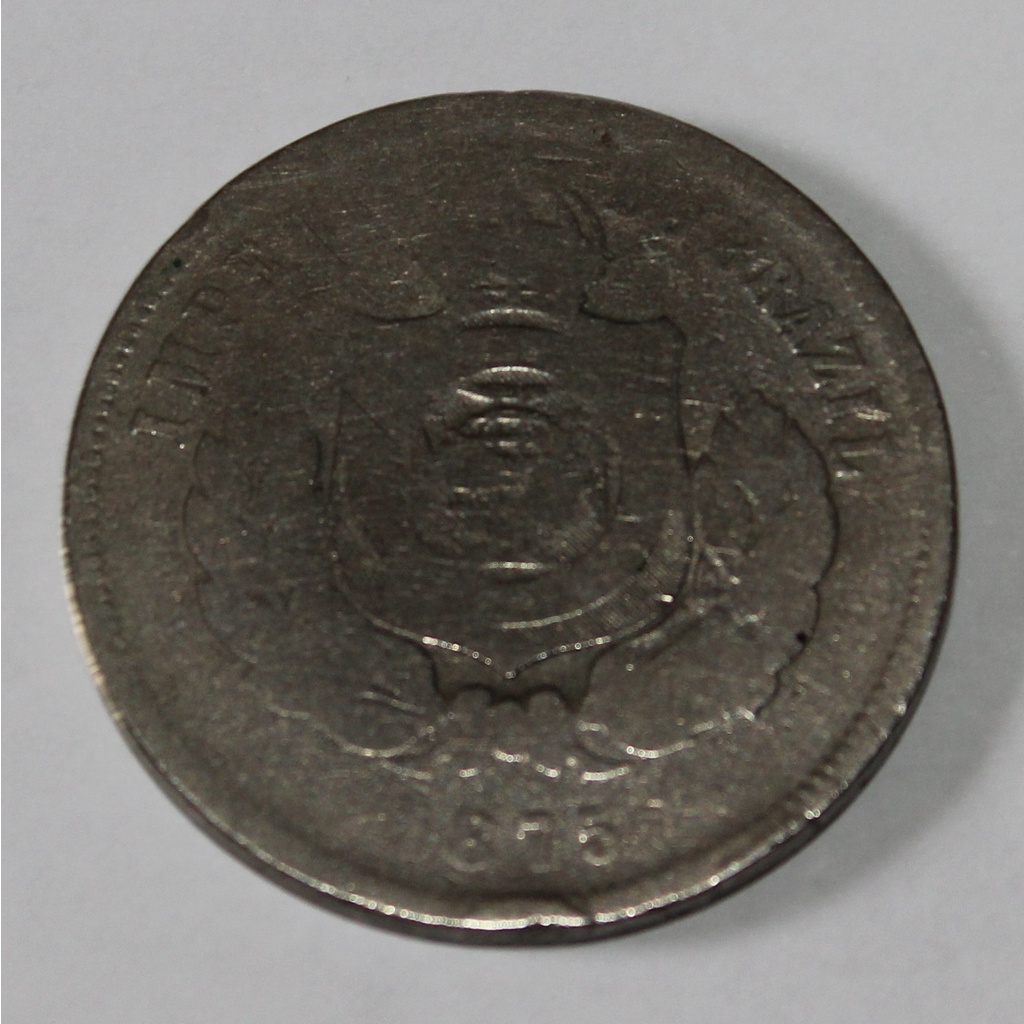 Moeda De 200 Réis De 1875