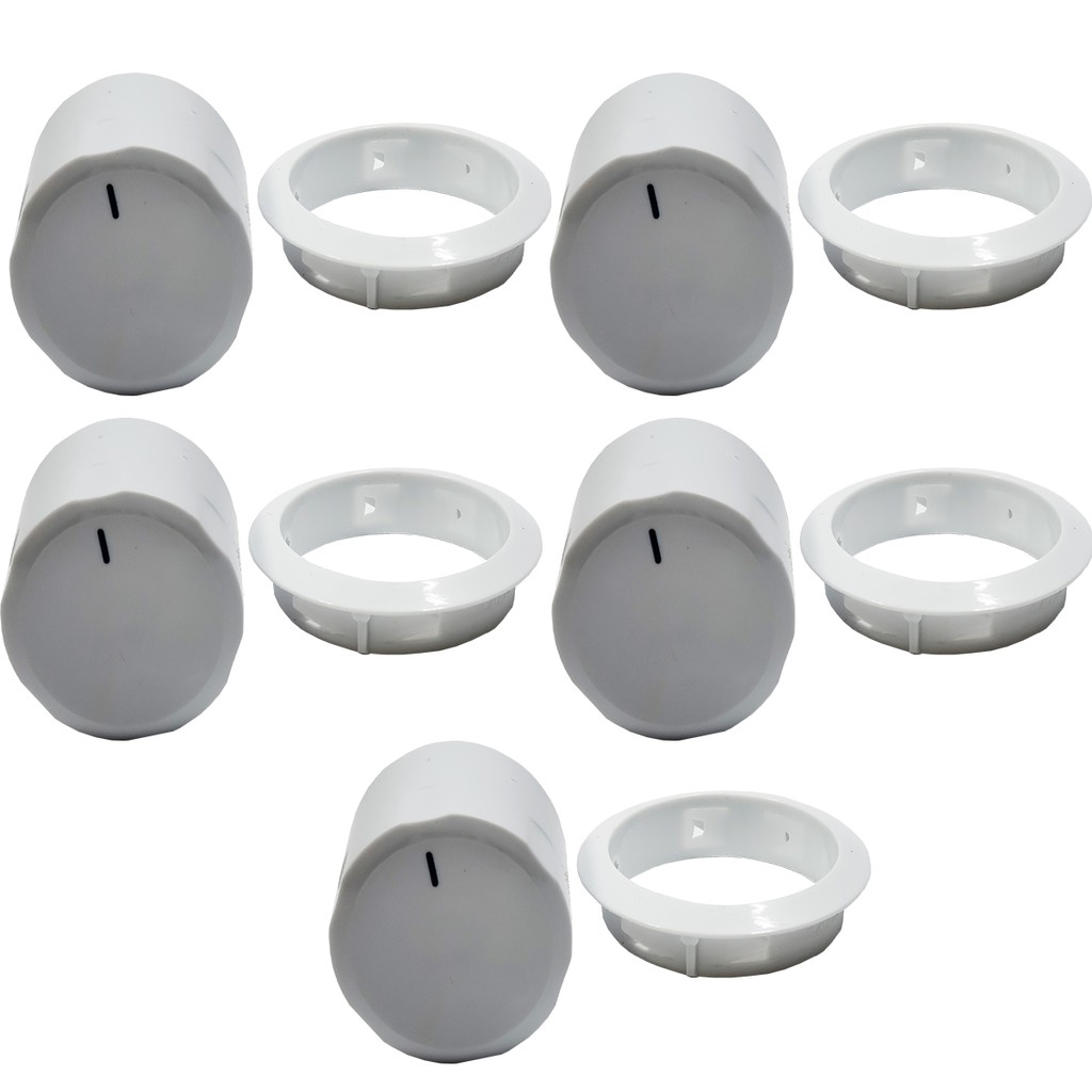 Botão Fogão Continental, Bosch Branco  - Fogão 4 Bocas