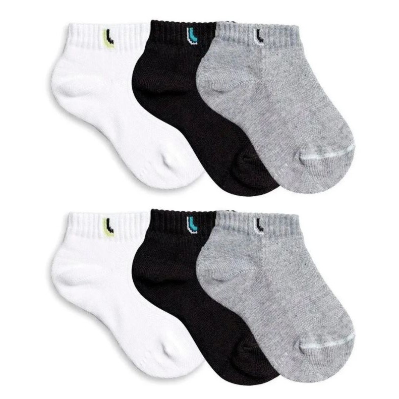Kit 3 Pares de Meia Lupo Cano Curto Infantil Modelo 2725-089 em Oferta na Shopee