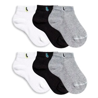 Kit 3 Pares de Meia Lupo Cano Curto Infantil Modelo 2725-089 em Oferta na Shopee